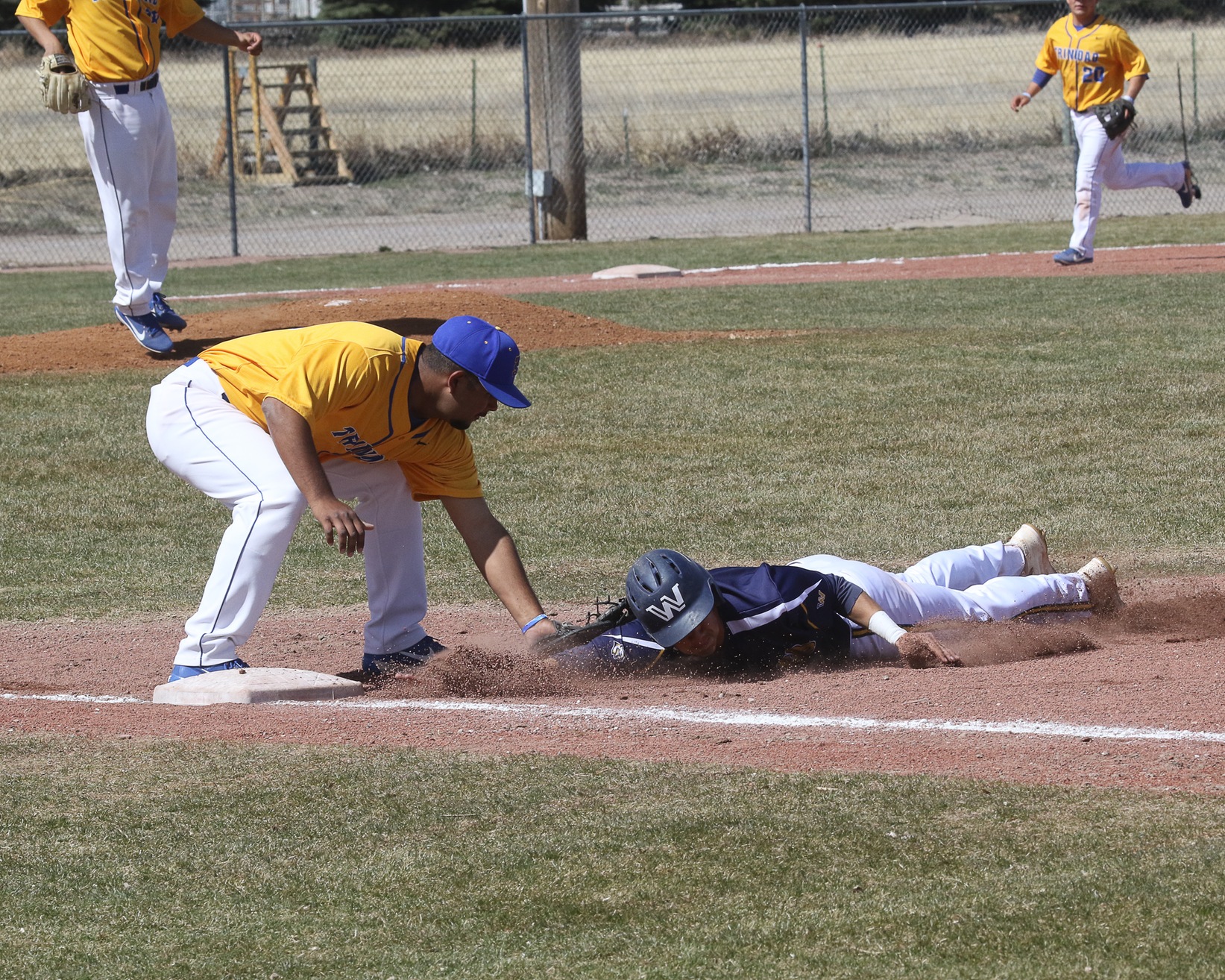 Baseball drops three games to No. 13 Trinidad