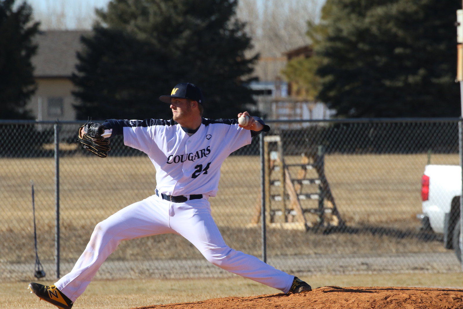 WNCC baseball splits with Miles on Sunday
