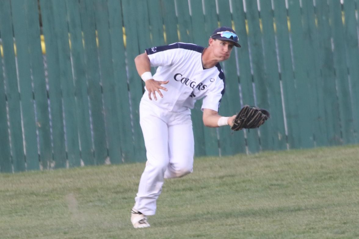 Baumann tosses complete game, Cougars split with Southeast
