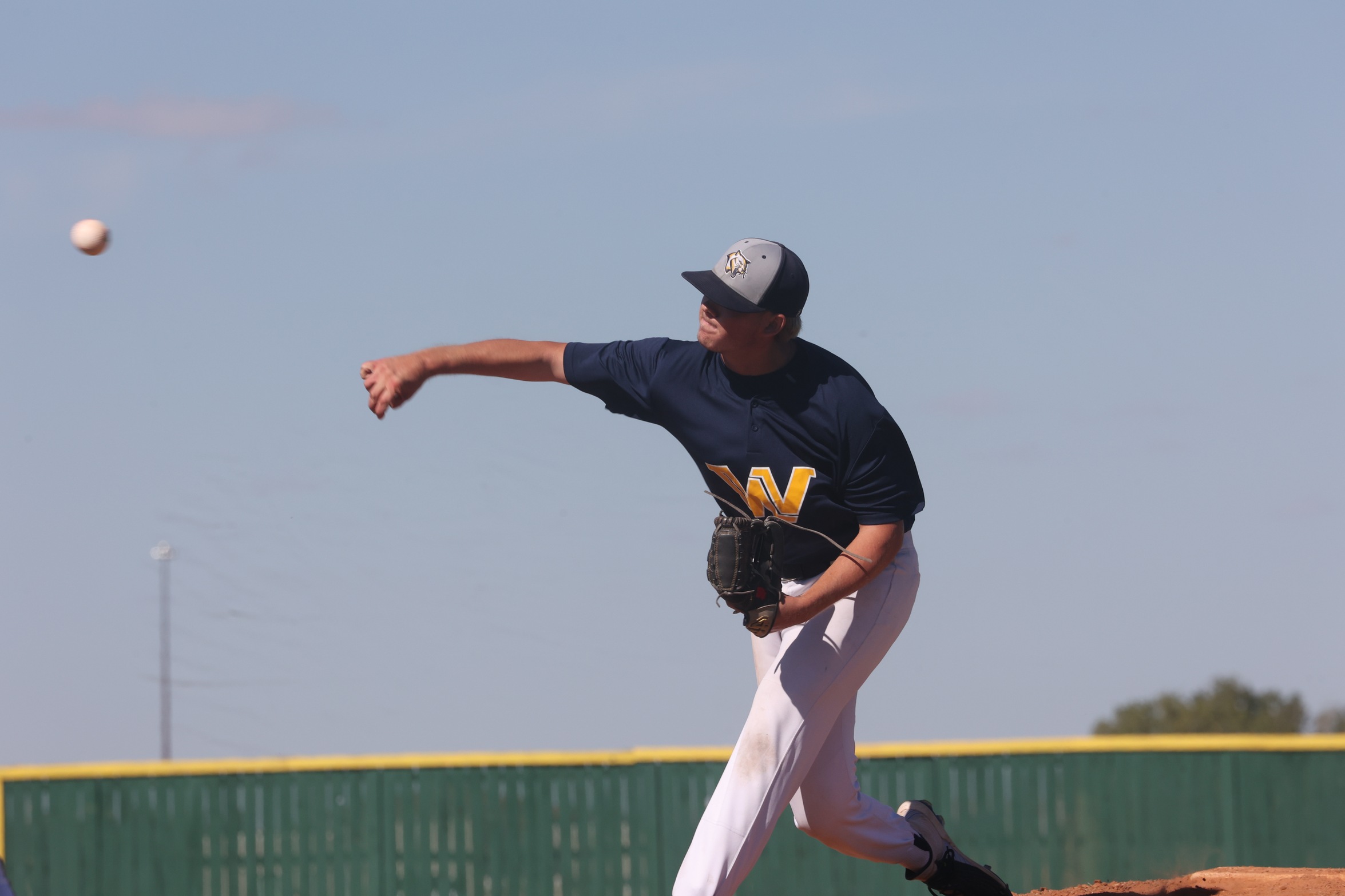 Action from the fall.