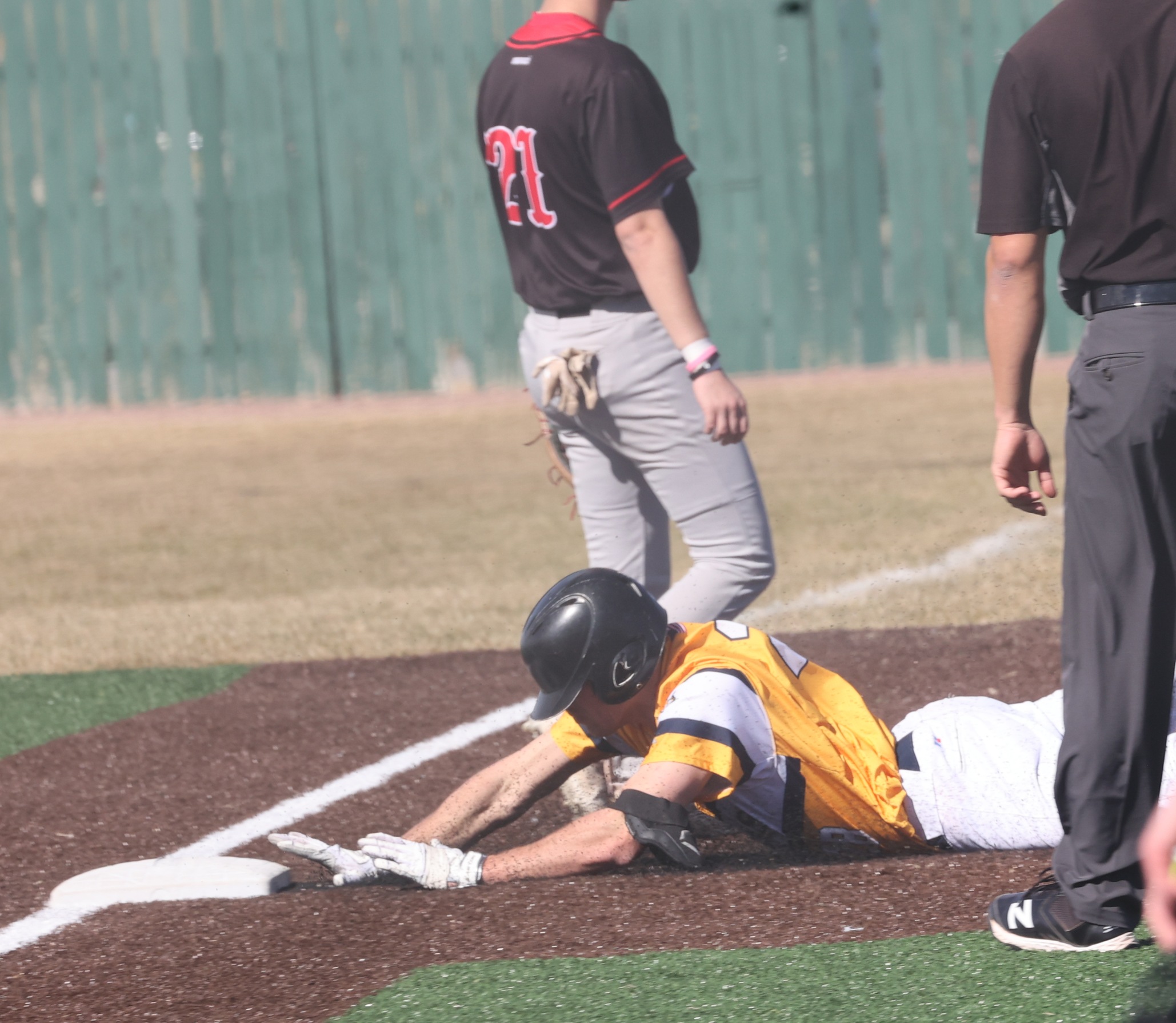 Action on Saturday against Dawson.