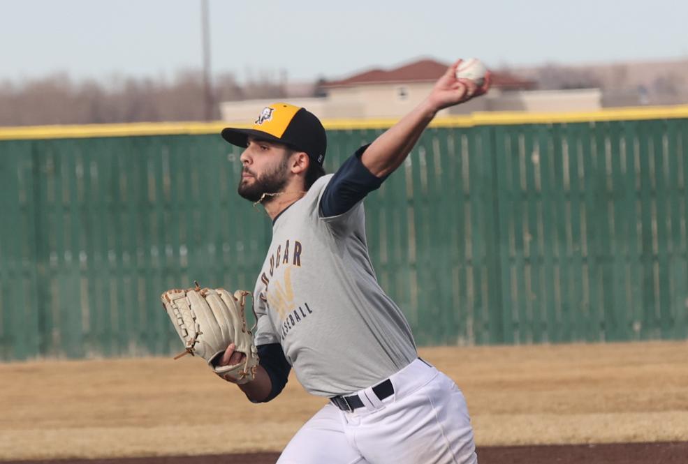 Baseball practice on February 1.
