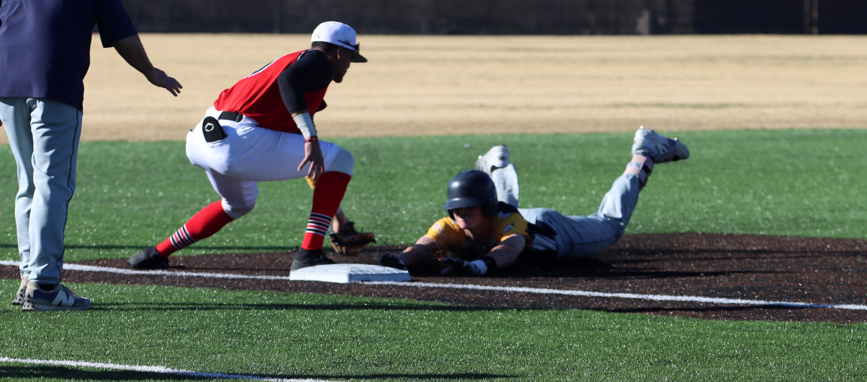 Action from the game with NMMI on Friday from New Mexico. (Photo courtesy NMMI Athletics Facebook)