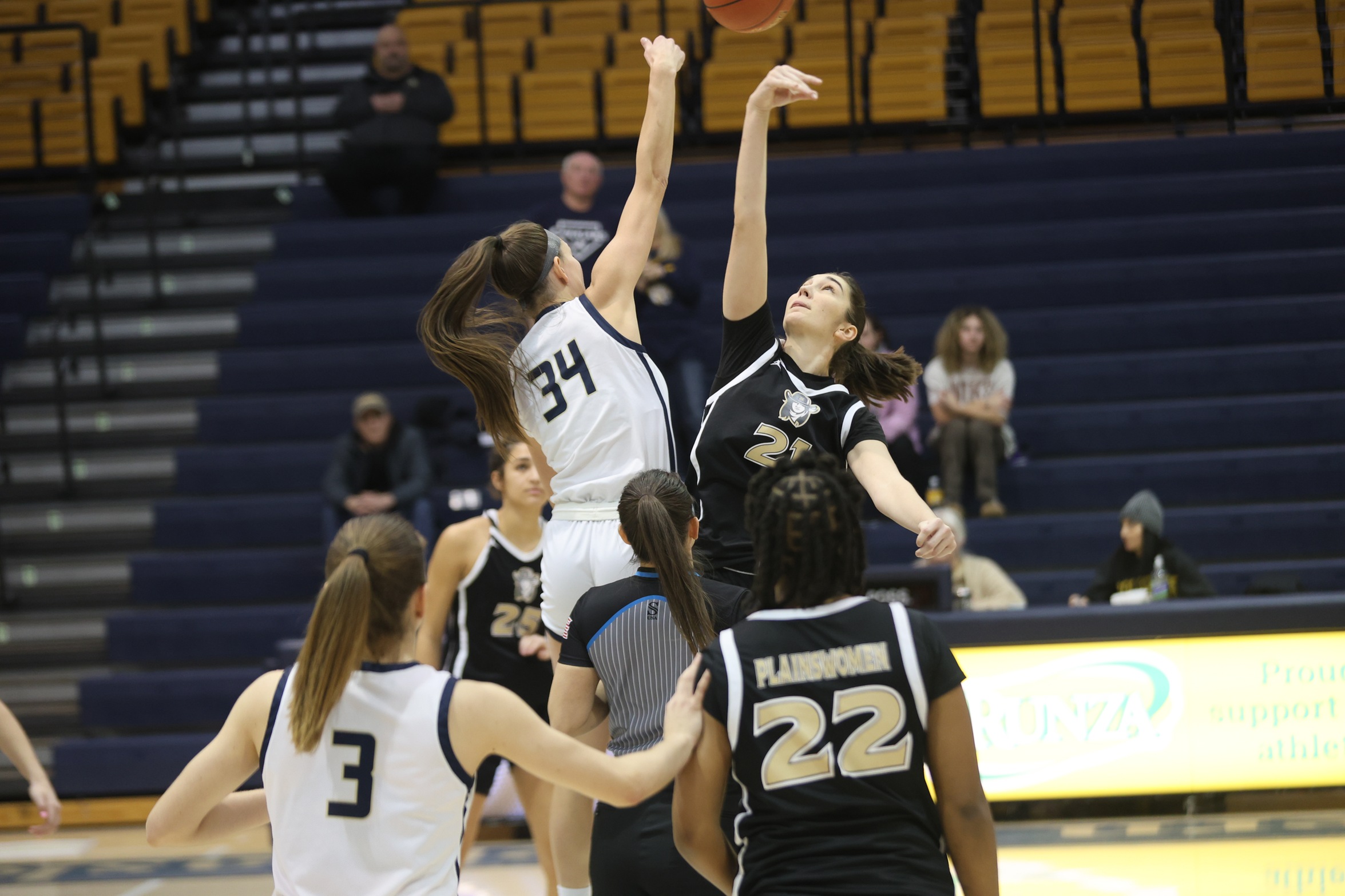 Tipoff when NJC came to WNCC for a game.