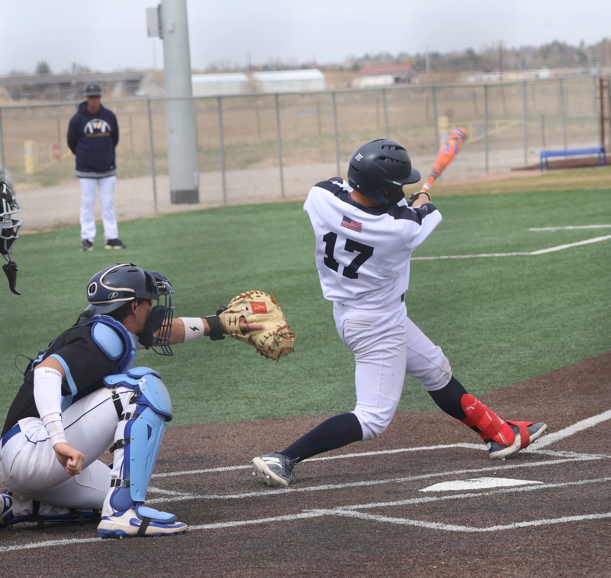 Action against McCook earlier in April.