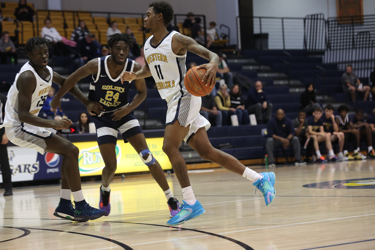 Cougars in action at home in November against LCCC.