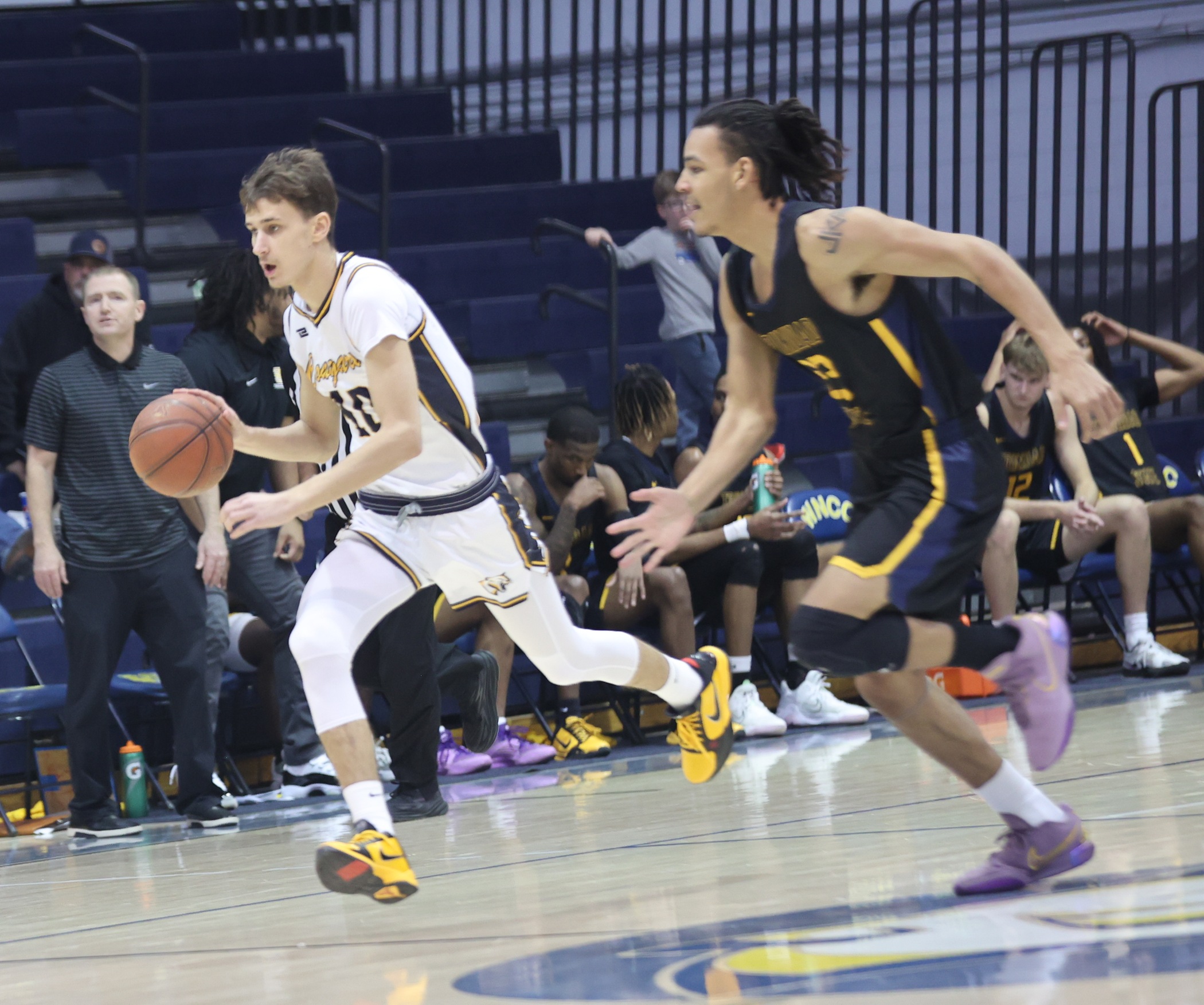 Action against Trinidad State on Friday.
