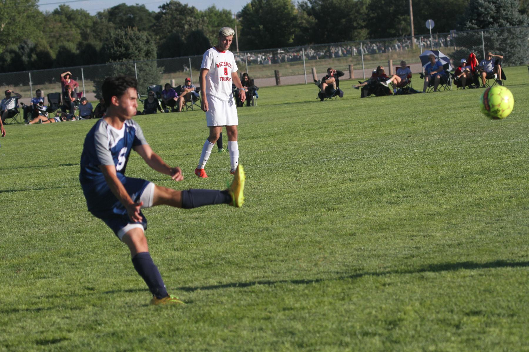 Northwest nips WNCC men in a high scoring soccer match