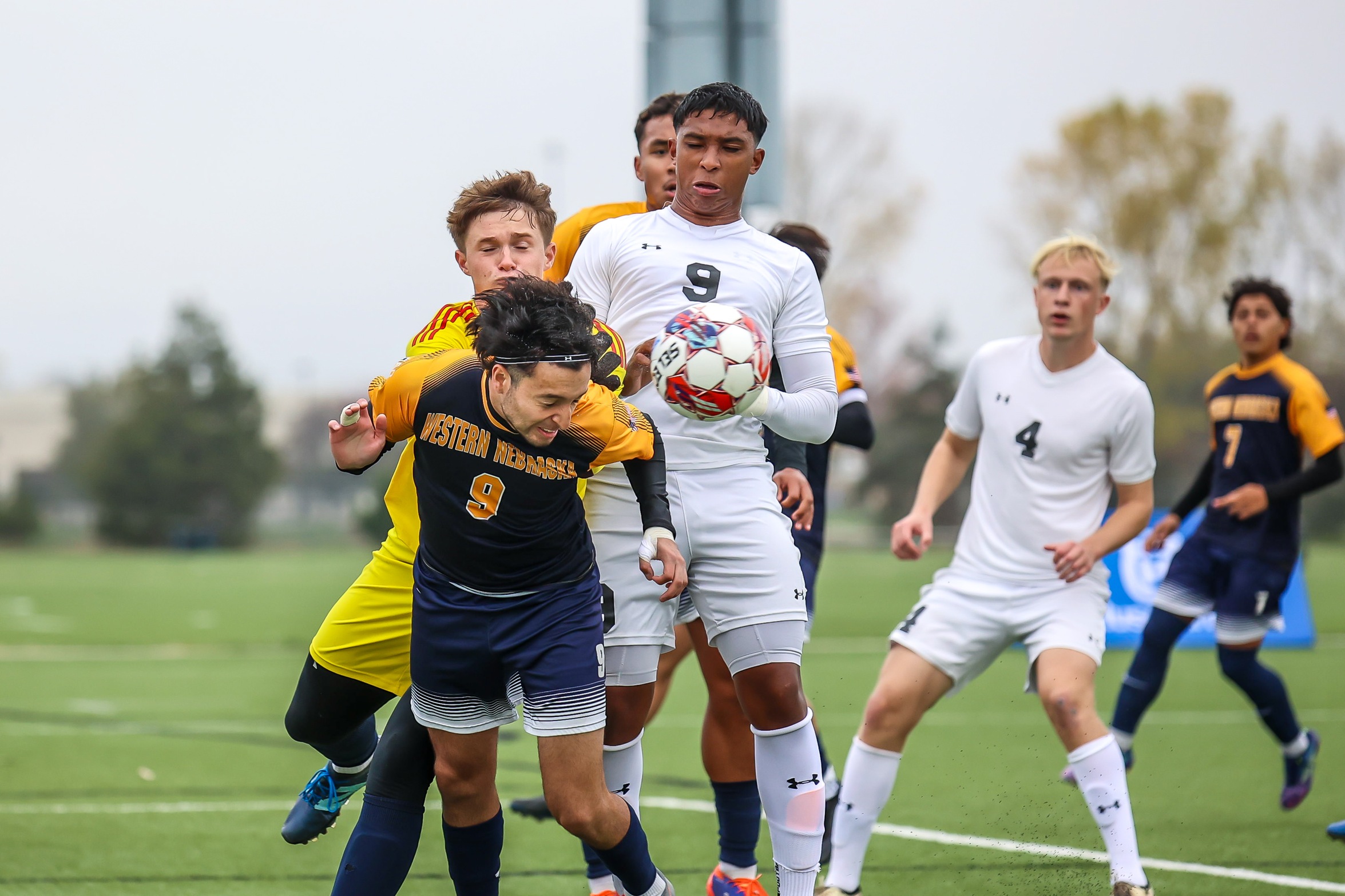 Play in the first game of nationals between WNCC and Tyler. (Photo courtesy of the NJCAA/Duane_Wilkinson)
