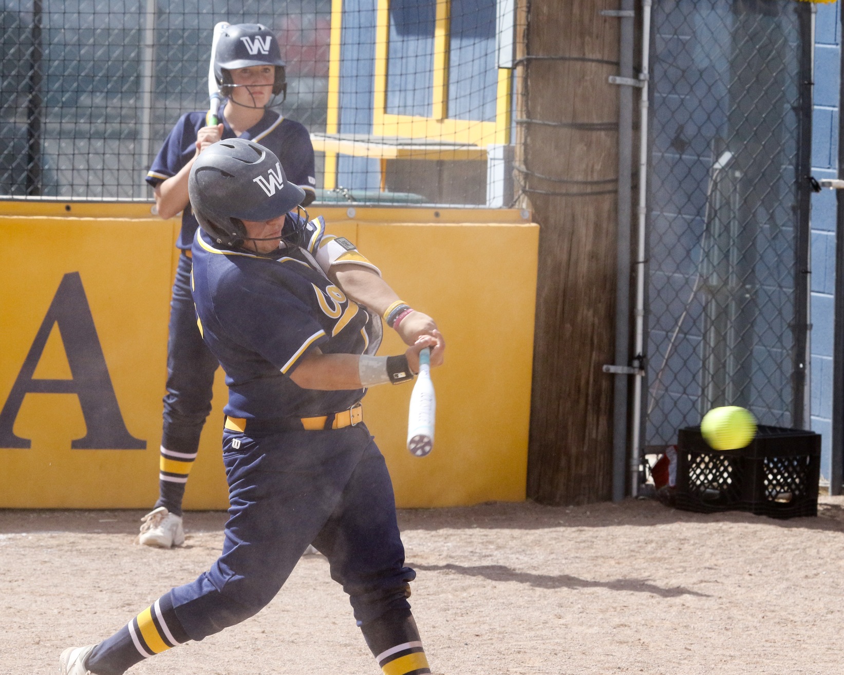 Kelly hits three home runs, Cougar softball splits with McCook