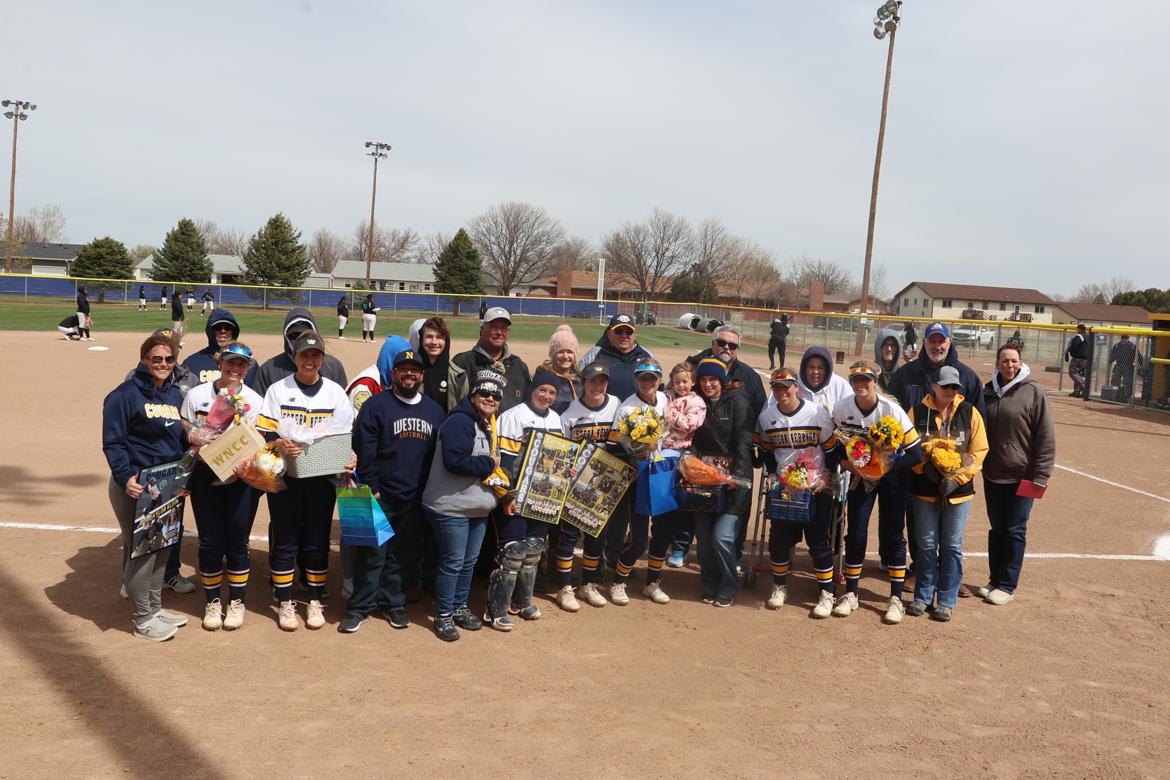 WNCC softball takes two from Luna on sophomore recognition day