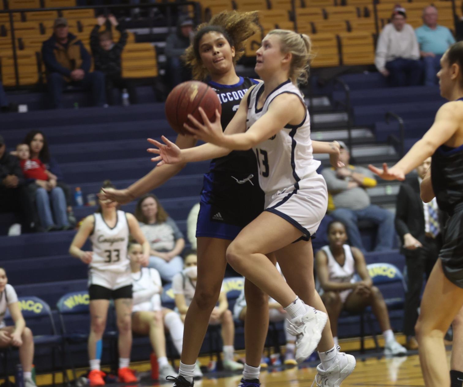 Douglas leads WNCC women to 16th win of season