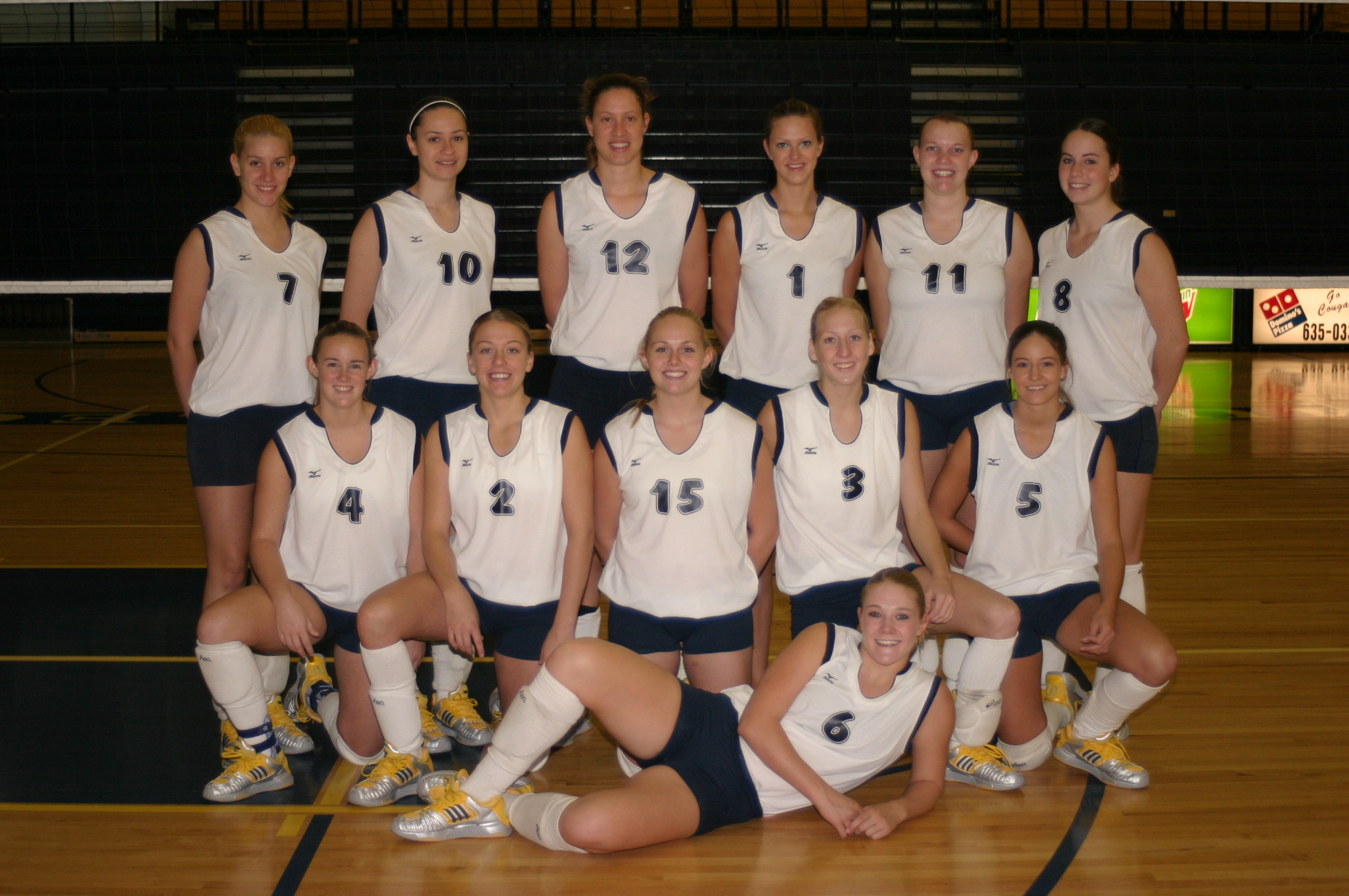 2003 Cougar Volleyball Team