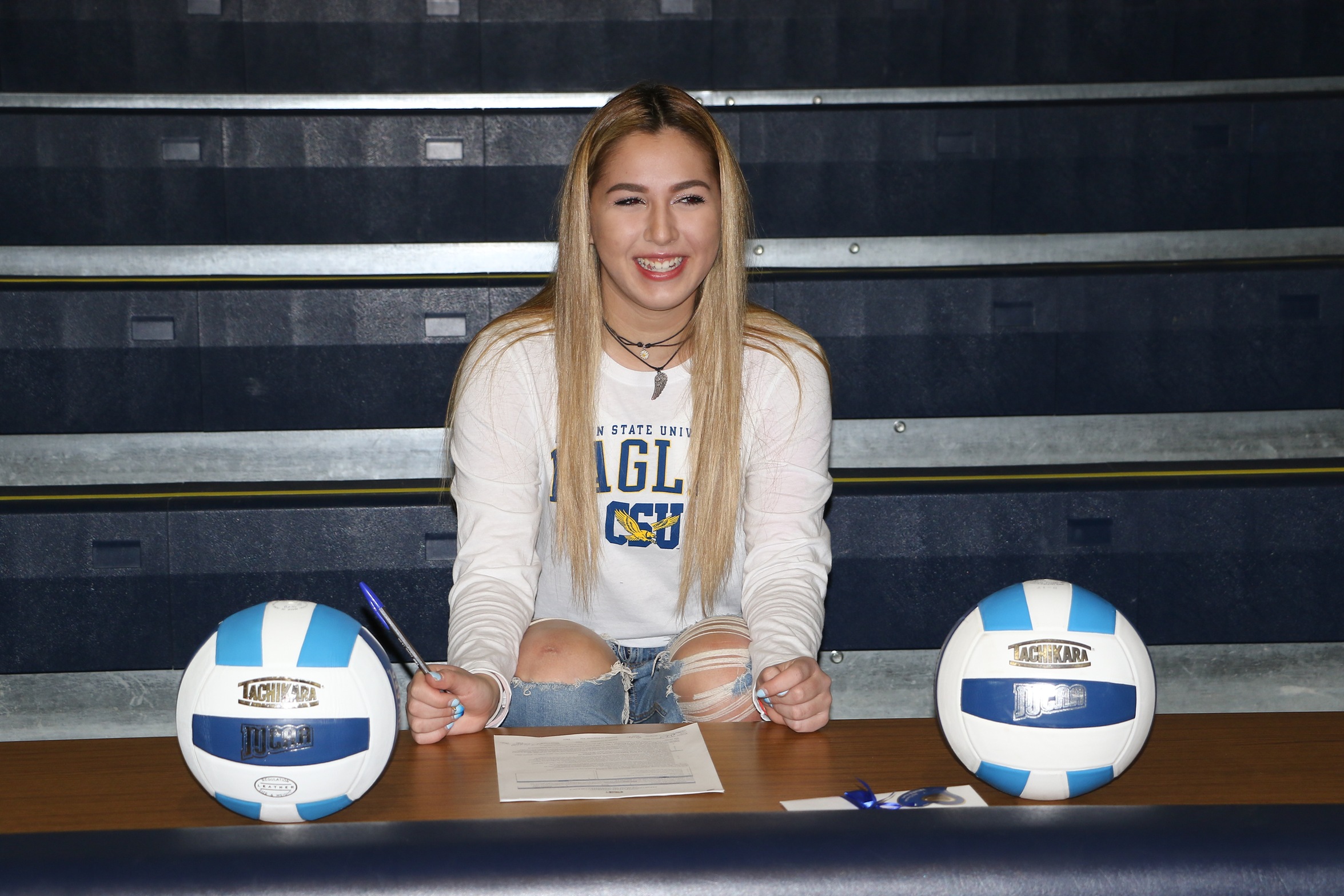 WNCC&rsquo;s Tsvetanova signs with Division I Coppin State