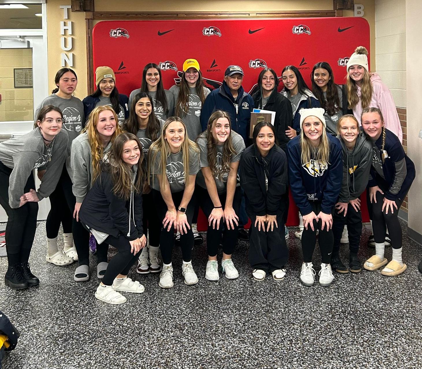 WNCC Volleyball Team -- Region IX Champs
