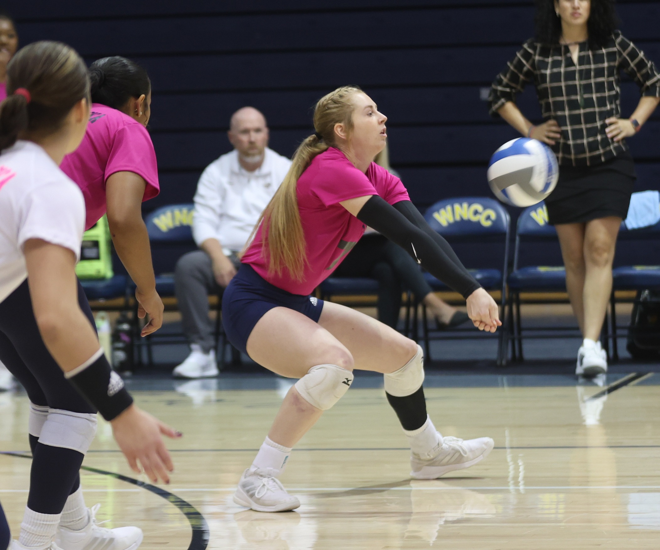 Action against McCook at Cougar Palace during the regular season.