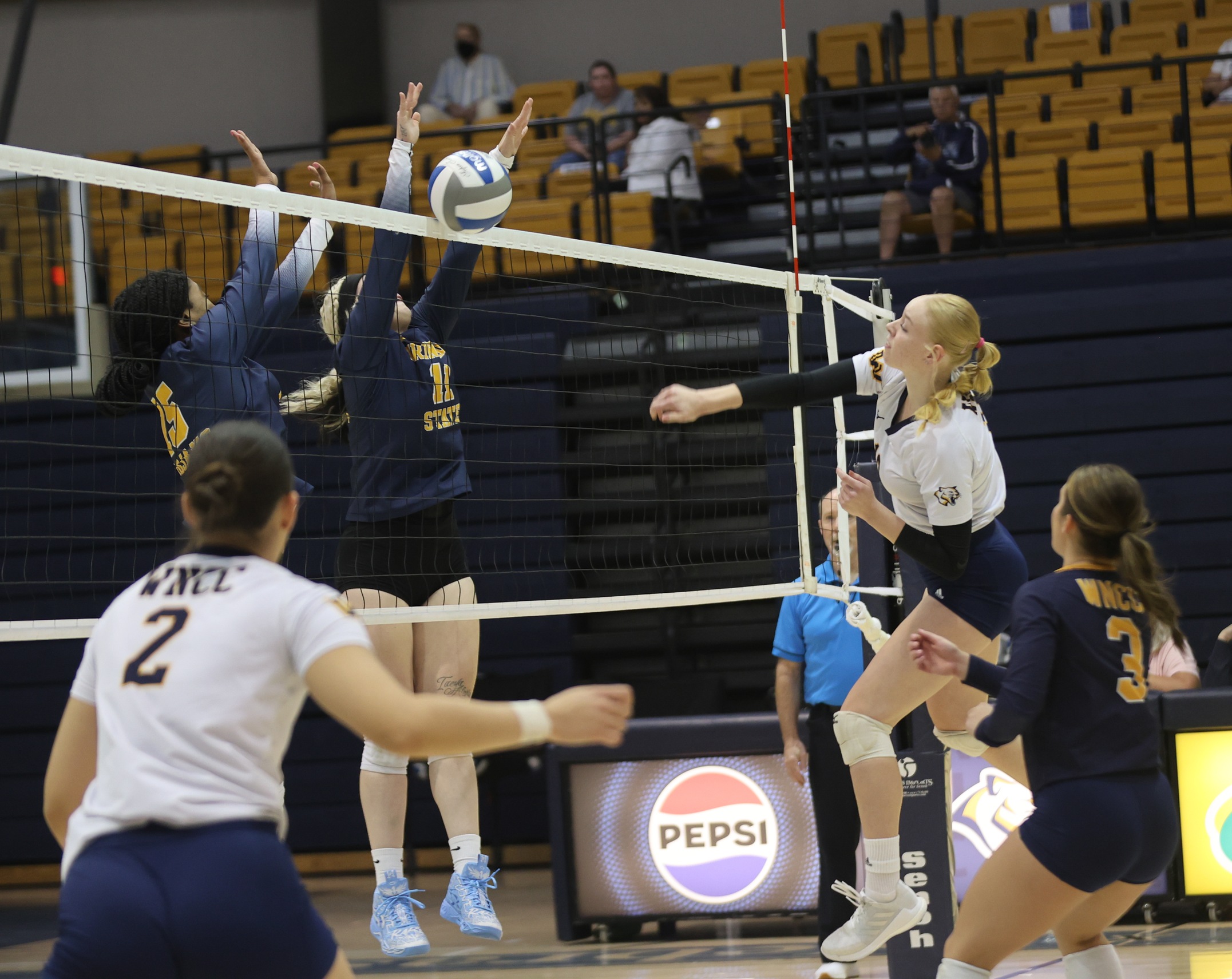 Action against Trinidad State earlier in the year.