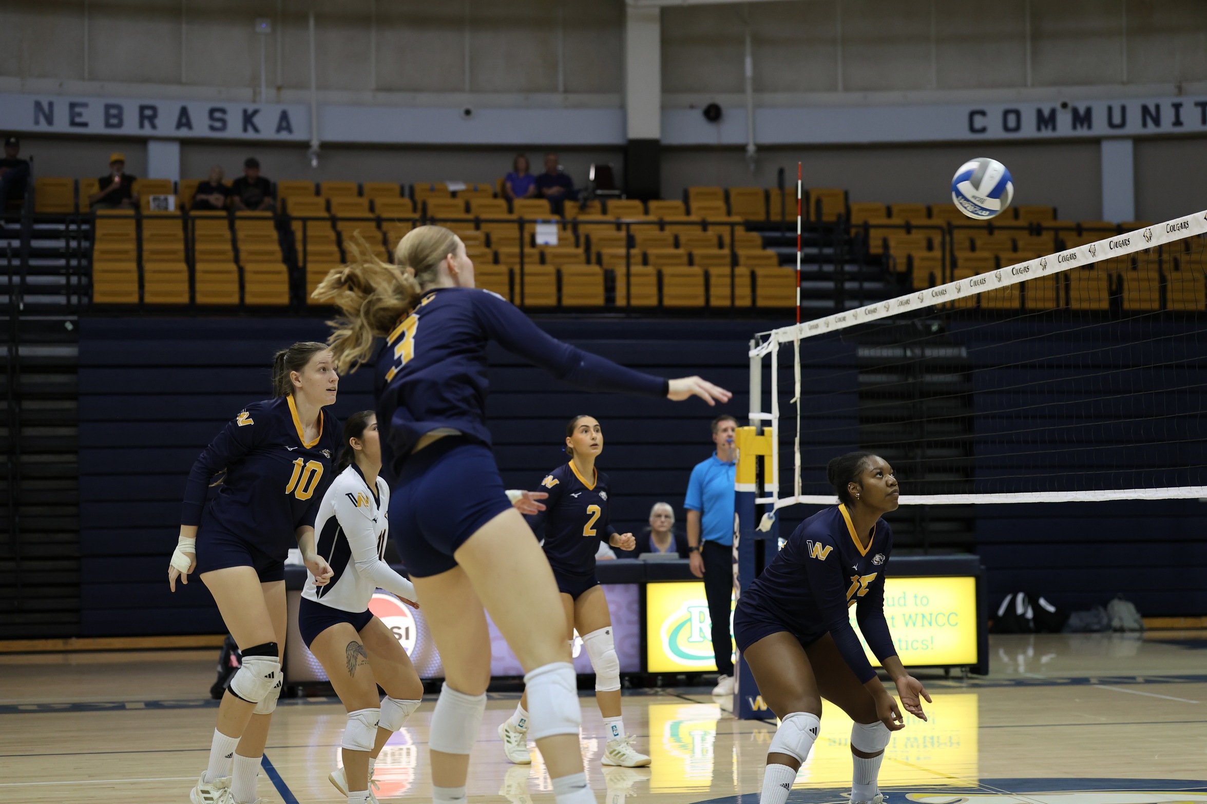 Emma Hergenreder hits during their match with McCook on September 27.