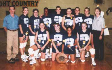 1999 Cougar Volleyball Team